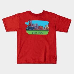 Nashville, Tennessee Kids T-Shirt